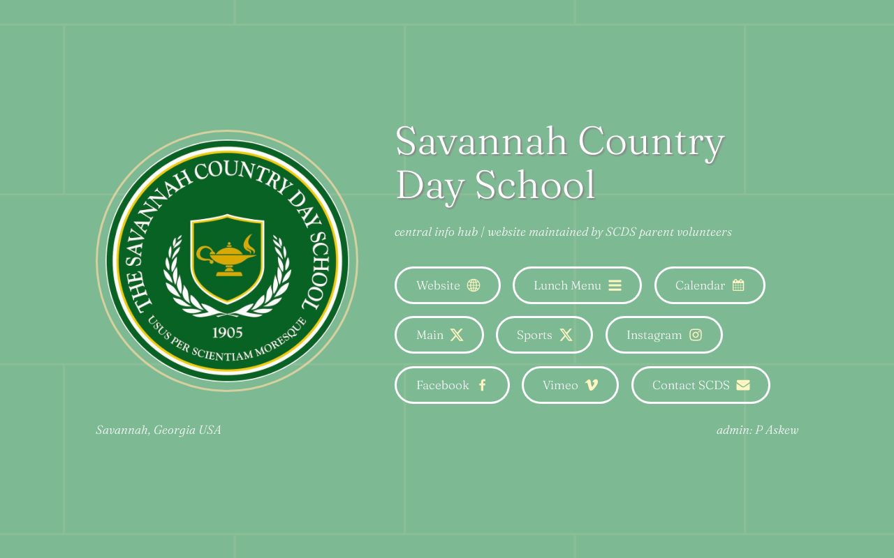 Savannah Country Day School Online Hub